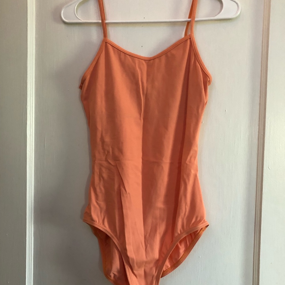 Orange Camisole Leotard